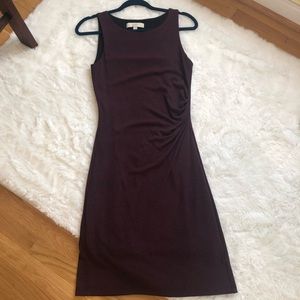 ✨HP✨LOFT Dress Sleeveless Heathered Maroon